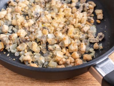 Vištienos ir šaldytų daržovių pyragas Žingsnis 1