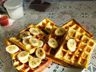 Skaniausi klasikiniai vafliai pagrindine nuotrauka