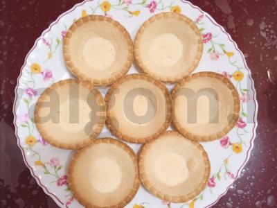 Saldžios tartaletės su džemu ir grietinėle Žingsnis 1