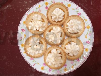 Saldžios tartaletės su džemu ir grietinėle Žingsnis 3