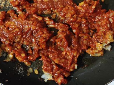 Namų pupelės kokosų padaže Žingsnis 1