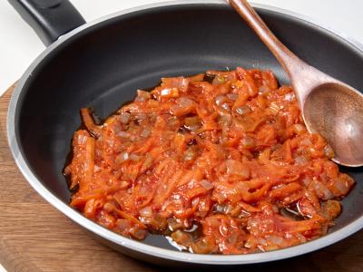 Vegetariškas kharcho Žingsnis 2