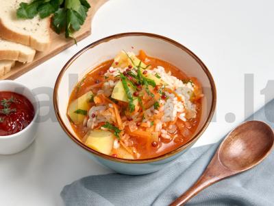 Vegetariškas kharcho pagrindine nuotrauka