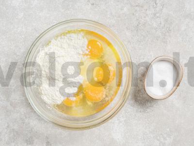 Žiedinės kopūstų apkepas orkaitėje Žingsnis 7