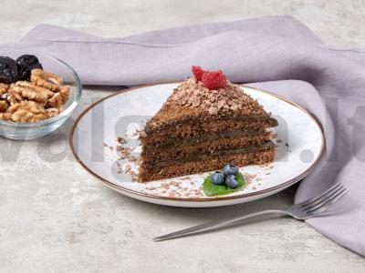 Vegetariškas šokoladinis tortas lėtoje viryklėje pagrindine nuotrauka