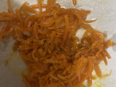 Marinuotų voveraičių salotos su kukurūzais per 5 minutes Žingsnis 5