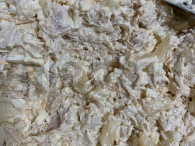 Salotas „Pasaka“ Žingsnis 3