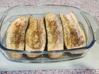 Baklažanai su faršu, kepti Žingsnis 2