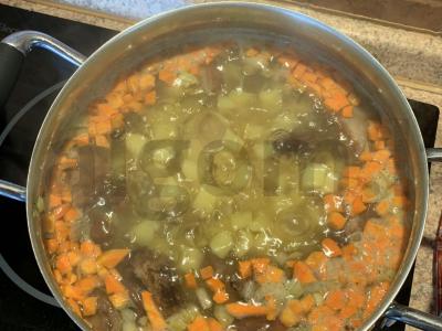 Sūris-grybų sriuba Žingsnis 6