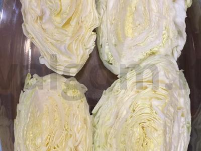 Kopūstai „Parmezanas“ Žingsnis 1