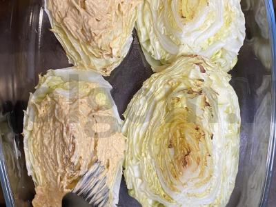 Kopūstai „Parmezanas“ Žingsnis 6