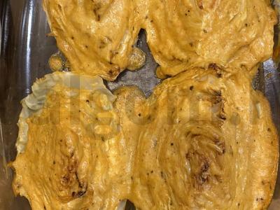 Kopūstai „Parmezanas“ Žingsnis 8