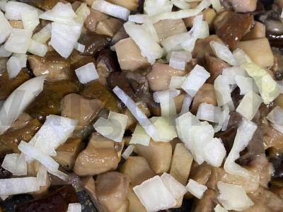 Grybai grietinėje Žingsnis 2