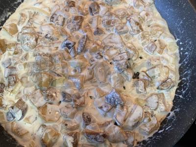 Grybai grietinėje Žingsnis 6