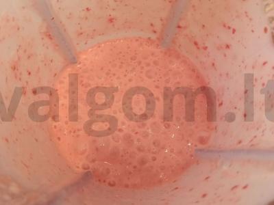 Aviečių kokteilis su ledais Žingsnis 3