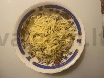 Kruasanai „Todore“ su vištienos filė ir pievagrybiais Žingsnis 5