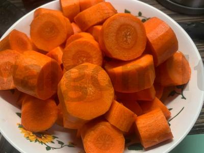 Saldus morkų šviežias su pienu Žingsnis 2