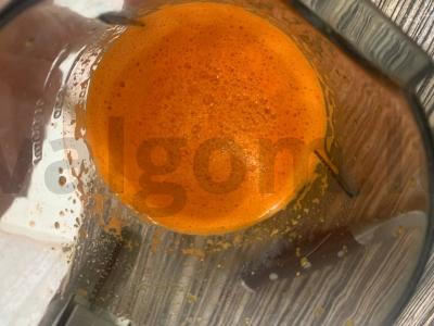 Saldus morkų šviežias su pienu Žingsnis 6