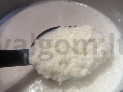 Pieninė ryžių-mano košė Žingsnis 3