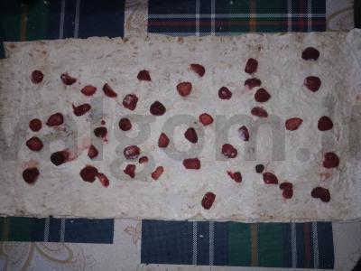 Varškės ritinėlis lavaše Žingsnis 6