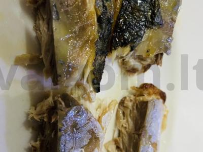 Kanapės su rūkytomis skumbrėmis ir fetos sūriu Žingsnis 3