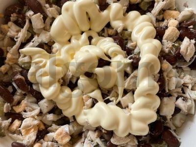 Pupelių salotos Žingsnis 5