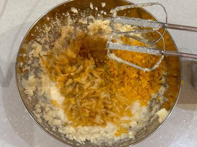 Obuolių-apelsinų sausainiai su cinamonu Žingsnis 2