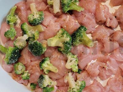 Indėnų filė ir brokolių troškinys Žingsnis 3