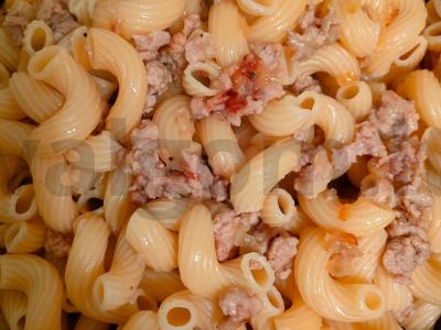 Makaronai su mėsa ir sūriu Žingsnis 4