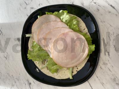 PP Tortilija su kalakutiena Žingsnis 5