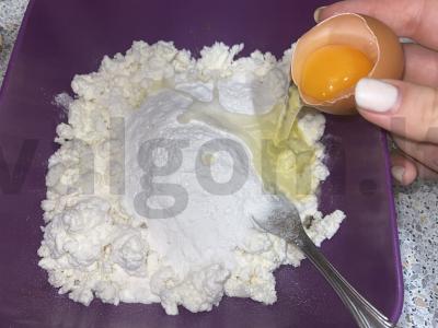 Saldūs pavasario varškėčiai su topinambūrų sirupu Žingsnis 4