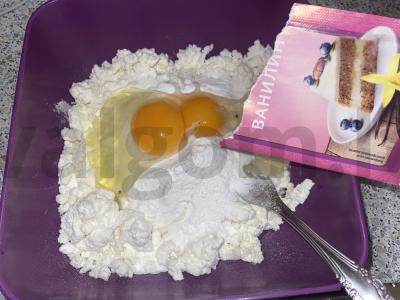 Saldūs pavasario varškėčiai su topinambūrų sirupu Žingsnis 5