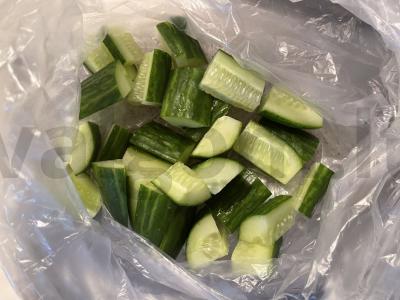 Greiti traškūs pusiau sūdyti agurkai per 5 minutes Žingsnis 4