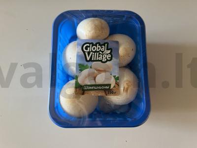 Sultingi pievagrybiai marinate Žingsnis 1