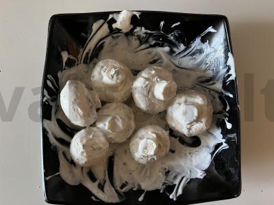 Sultingi pievagrybiai marinate Žingsnis 3