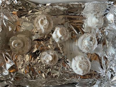 Sultingi pievagrybiai marinate Žingsnis 4