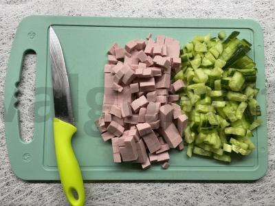 Okroška su daržovėmis ir kvašu Žingsnis 2