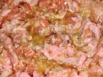 Faršas su žaliąja pupelių Žingsnis 2