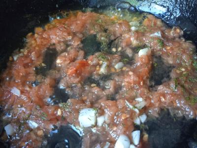 Cukinijų makaronai su parmezanu Žingsnis 2