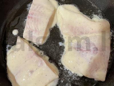 Jūros liežuvis tešloje Žingsnis 4