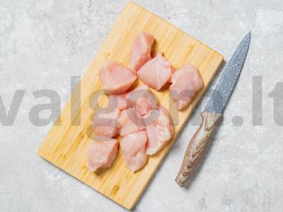 Vištiena orkaitėje su daržovėmis Žingsnis 1