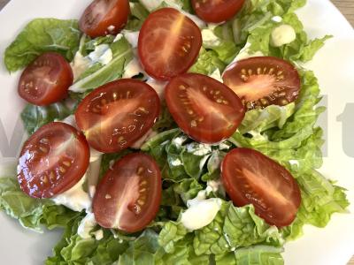 Cezario salotas su kalakutiena ir citrinos sultimis Žingsnis 8