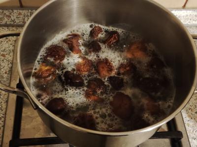 Kepti šitake grybai su sojų padažu Žingsnis 2