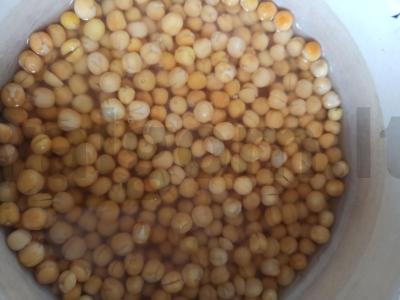 Žirnių sriuba su kaulu ir riebalu Žingsnis 1