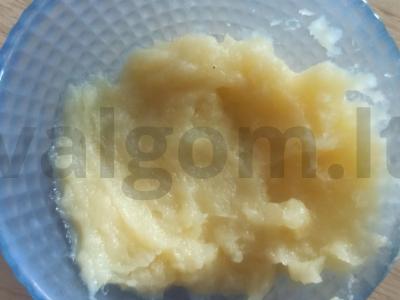 Kremas iš keturių ingredientų Žingsnis 4