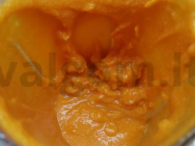 Moliūgų varškės apkepas Žingsnis 3