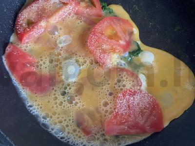 Kiaušiniai su špinatais Žingsnis 3