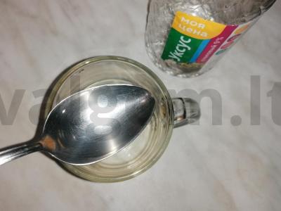 Šviežių kopūstų salotos „Pavasario šviežumas“ Žingsnis 6