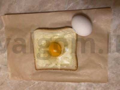 Namų hachapuri „Light“ su skrudinta duona Žingsnis 3