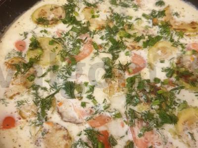 Troškinti cukinijos pagrindine nuotrauka